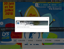 Tablet Screenshot of lys-sans-frontieres.org